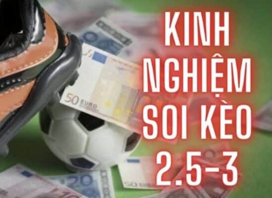 Đặt kèo tài 2.5:3 trái